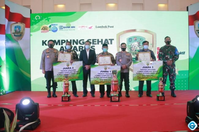 Ini Tiga Kampung Sehat Nurut Tatanan Baru Pemenang Anugerah Awards Kapolri